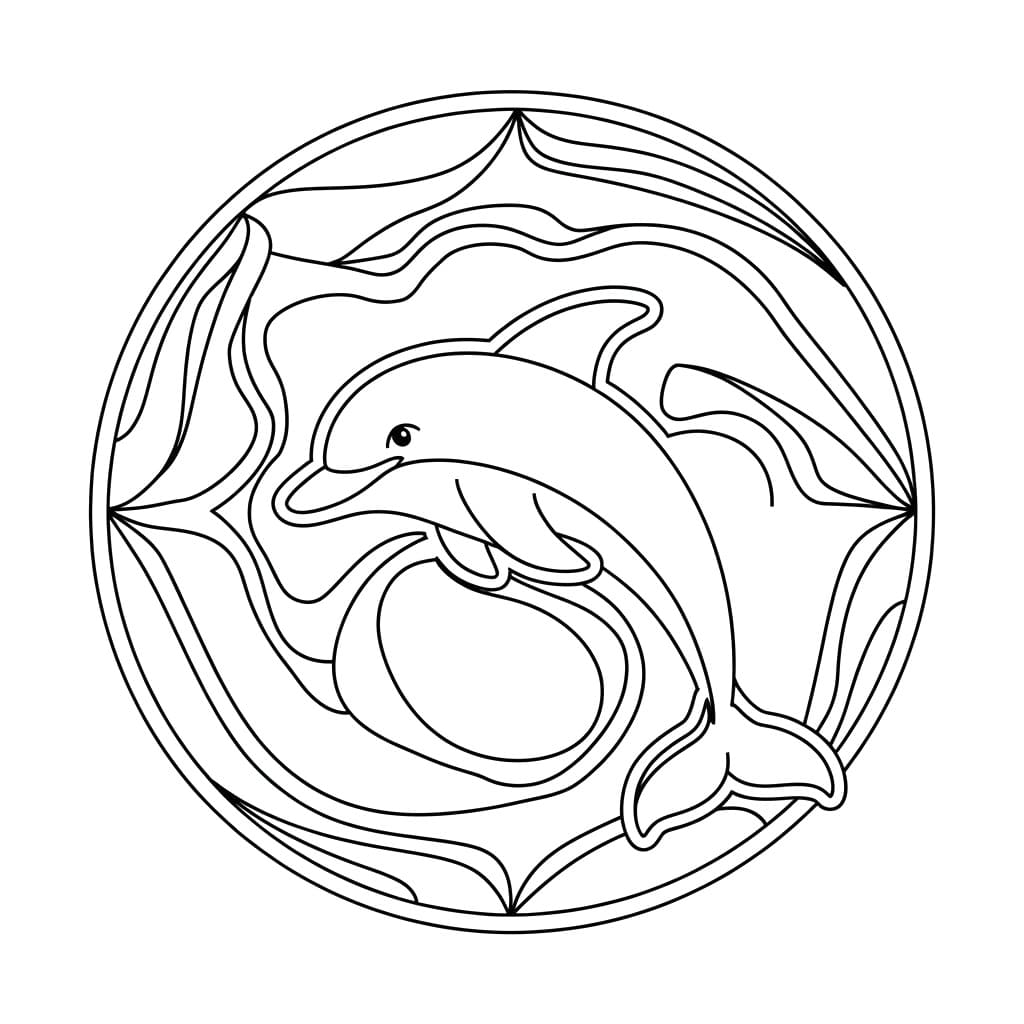 Mandalas Dauphin 33